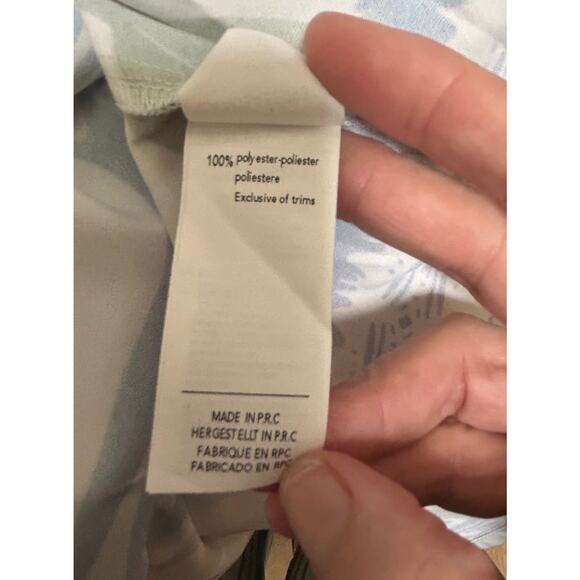 NWT Cupshe Women's Off The Map Tropical Floral Toucan Maxi Dress - Size Small - Picture 9 of 11